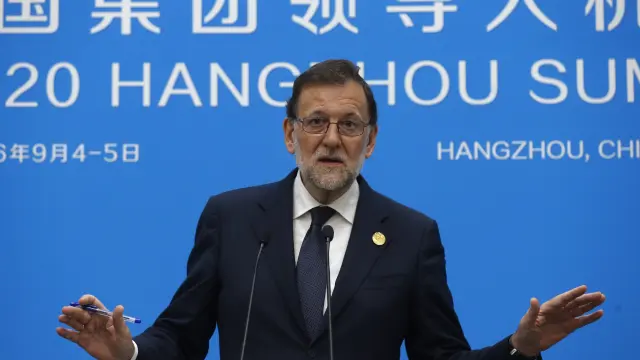 Mariano Rajoy en la cumbre del G20.
