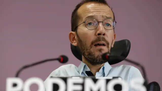 Pablo Echenique, tras el Consejo de Coordinación de Podemos