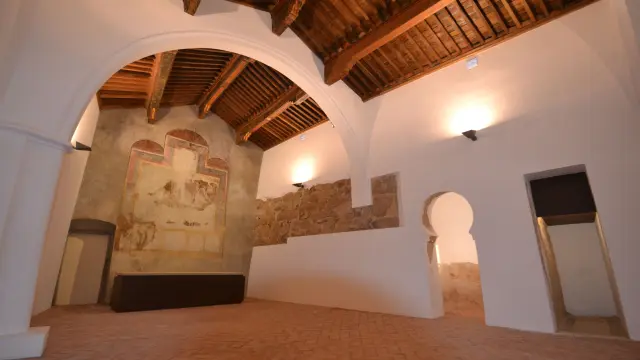La mezquita de Tórtoles es de las pocas que se conservan en España. Ayto Tarazona