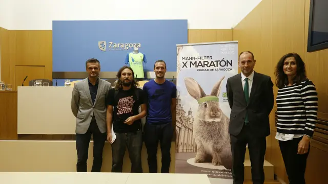 Presentación de la X edición del Maratón Ciudad de Zaragoza.