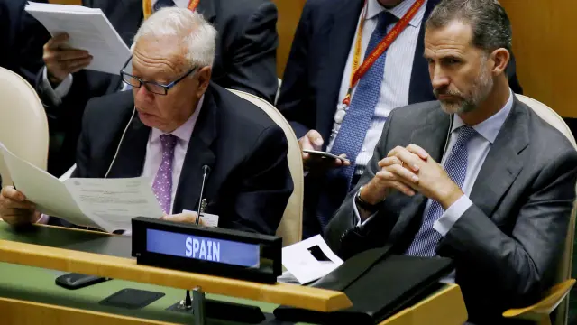 El rey Felipe VI interviene en la cumbre de la ONU