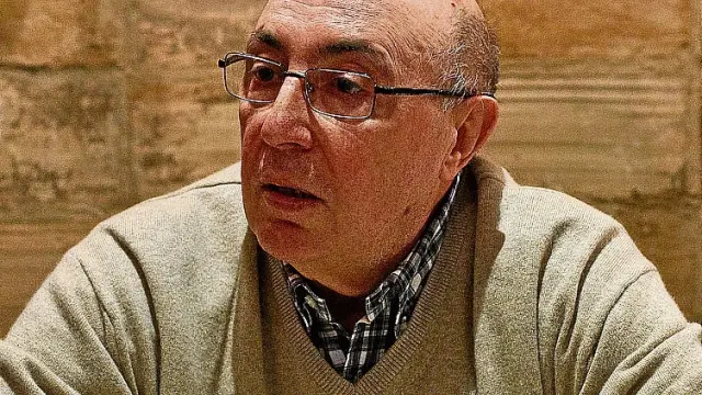 Luis Roldán, en una foto de 2013 durante una entrevista.