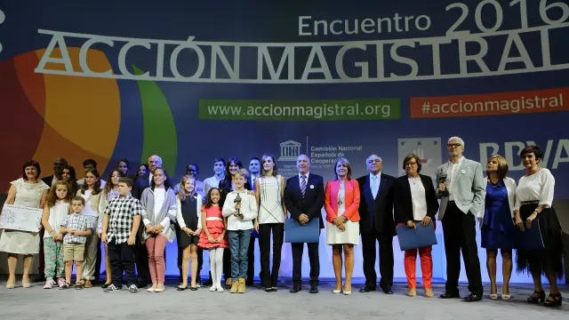 Entrega de los Premios a la Acción Magistral 2016.