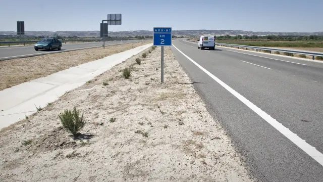 La autopista autonómica apenas registra un 40% del tráfico previsto.
