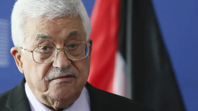 El líder palestino, Mahmud Abás.