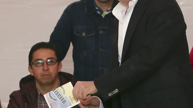 Juan Manuel Santos en una imagen de archivo.