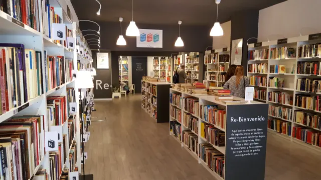 Librería Re-Read en Zaragoza