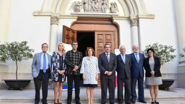 Antonio Lobo, Belén Torres, José Manuel Cámara, María Victoria Broto, Alfonso Vicente, Fernando García Vicente, Francisco González y Ana López.