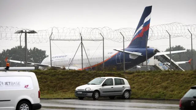 El avión que ha sufrido una amenaza de bomba en Suiza
