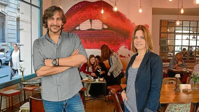 Fernando Solanilla y Susana Casanovas, en La Clandestina.