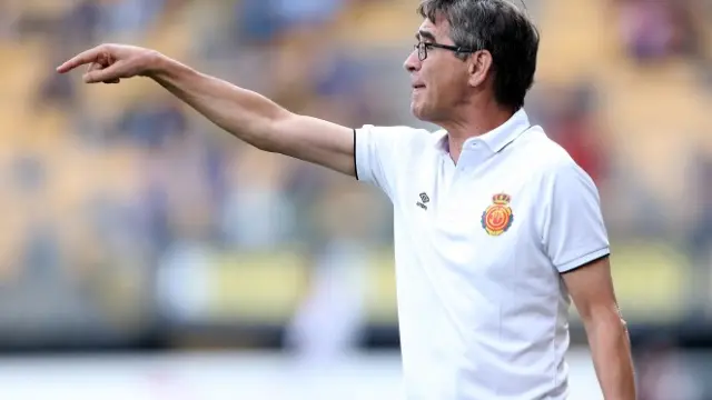 El entrenador del Real Zaragoza, Fernando Vázquez