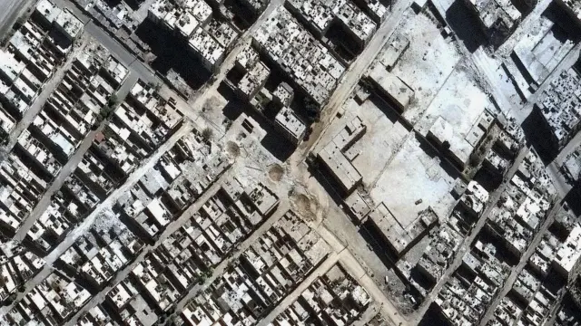 Imagen de archivo de la ciudad de Alepo.