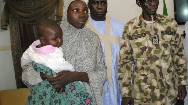 Maryam Ali Maiyanga fue encontrada por el ejército nigeriano.