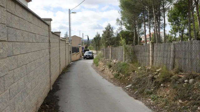 Las calles estrechas y tortuosas con la tónica general en el barrio de Las Viñas.