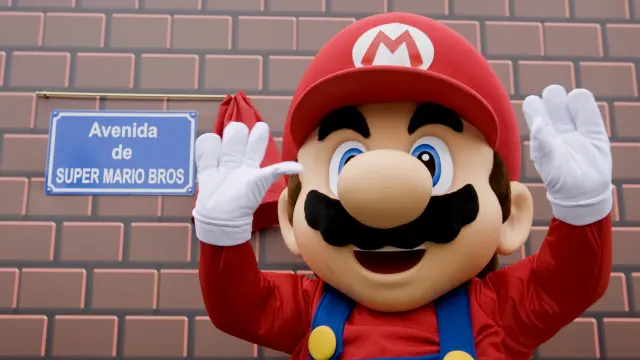 Super Mario tiene su propia calle en el barrio zaragozano de Valdespartera.