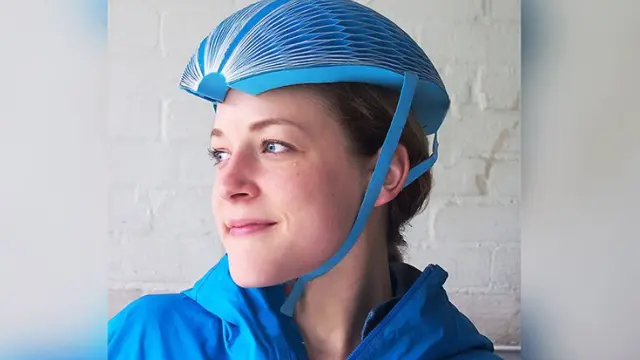 El Eco Helmet, una forma ecológica y cómoda de protegerse en la bicicleta.