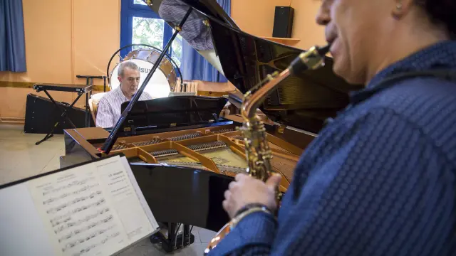 Los músicos de los conservatorios aragoneses celebran desde hoy la fiesta de su patrona