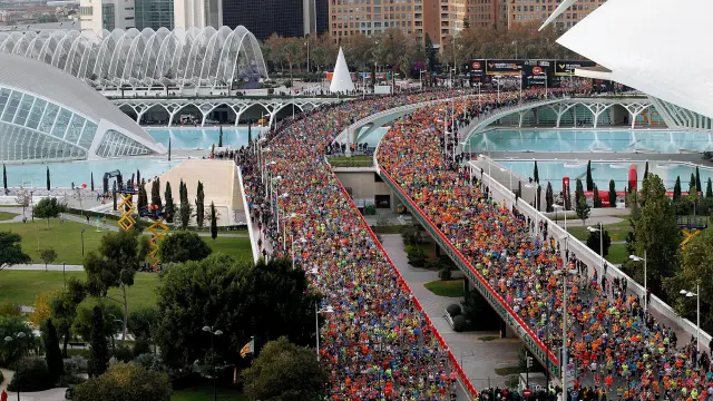 Maratón de Valencia, este domingo.