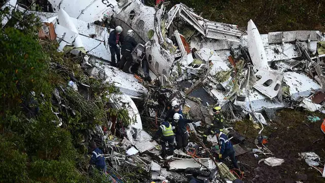 Accidente aéreo en Colombia