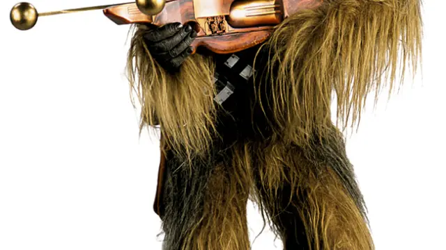 Chewbacca es uno de los personajes preferidos por los más pequeños.
