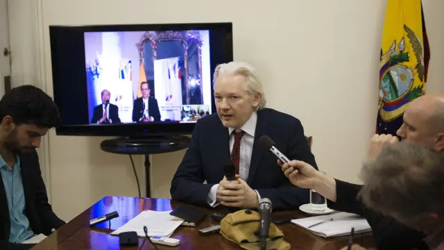 El fundador de Wilkileaks, Julian Assange.