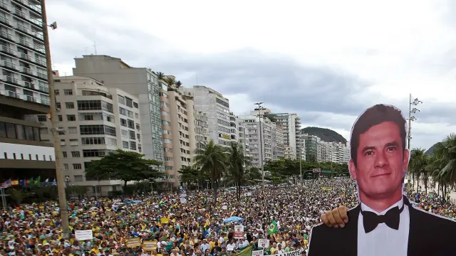 Protestas en Brasil contra la corrupción