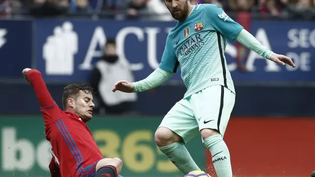 Messi sentencia a Osasuna