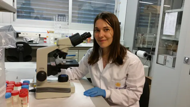 María Virumbrales pertenece al grupo de investigación de Mecánica Aplicada y Bioingeniería del I3A.