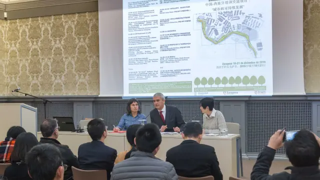 Encuentro sobre ciudades sostenibles en Zaragoza con la ciudad china de Zhuhai