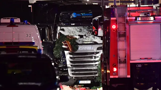 Un camión arrolla a varias personas en Berlín.