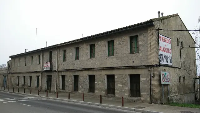 Antiguo cuartel de la Guardia Civil, en Movera