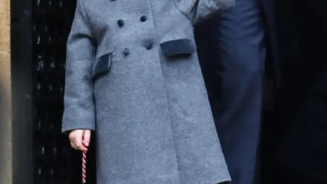 El príncipe Jorge con un abrigo de la firma española Pepa & Co.