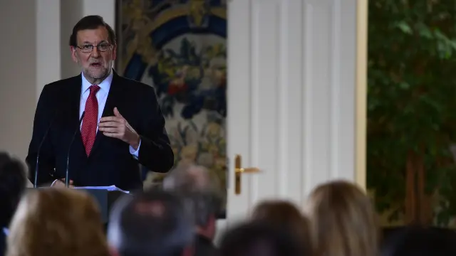 Mariano Rajoy en el último Consejo de Ministros del 2016.