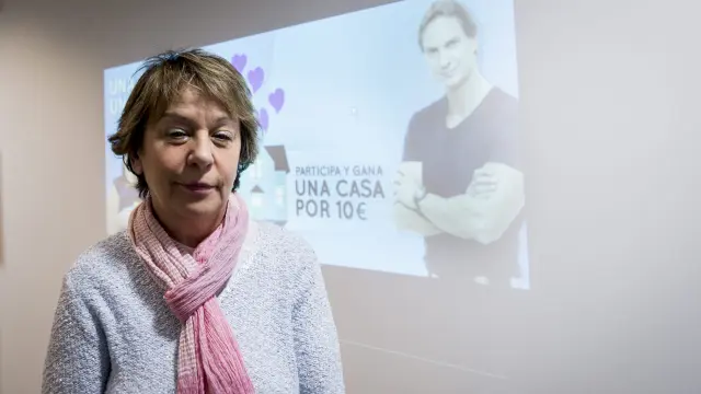 Teresa Pardo ha salido premiada de la campaña 'Una casa, una vida'.
