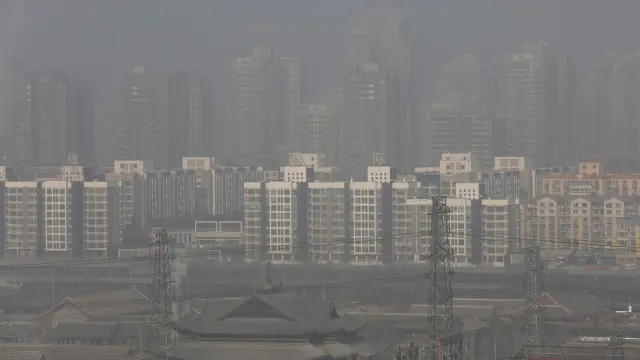 Pekín se encuentra en alerta naranja por contaminación desde hace varios días.
