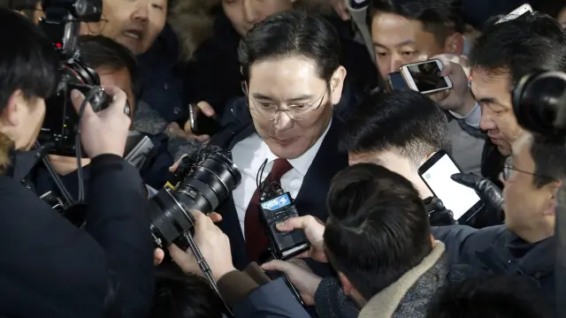 El heredero y presidente de facto del grupo Samsung, Lee Jae-yong.
