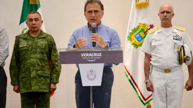 Miguel ángel Yunes, gobernador del estado de Veracruz.