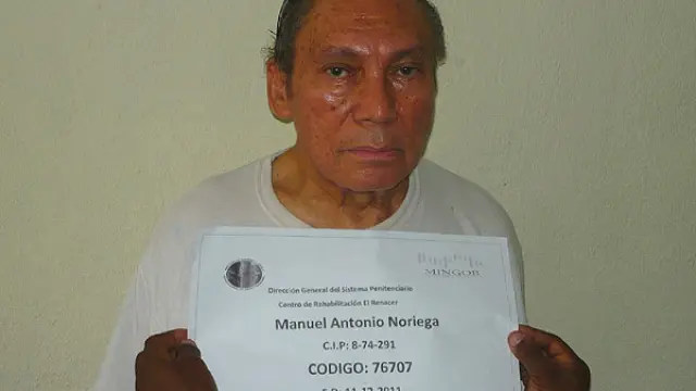 El exdictador Manuel Antonio Noriega