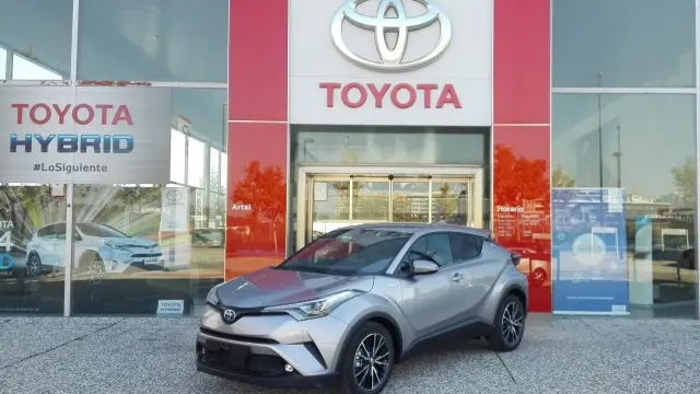 El nuevo Toyota C-HR, en las instalaciones de Toyota Artal