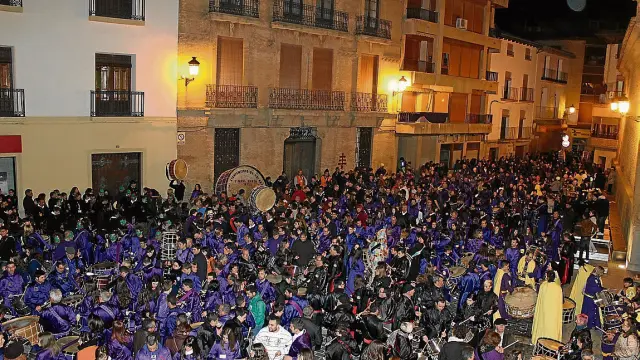 Las últimas jornadas del Tambor y el Bombo celebradas en el Bajo Aragón tuvieron lugar en Calanda en 2014.