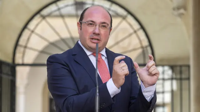 El presidente de la Comunidad de Murcia, Pedro Antonio Sánchez.