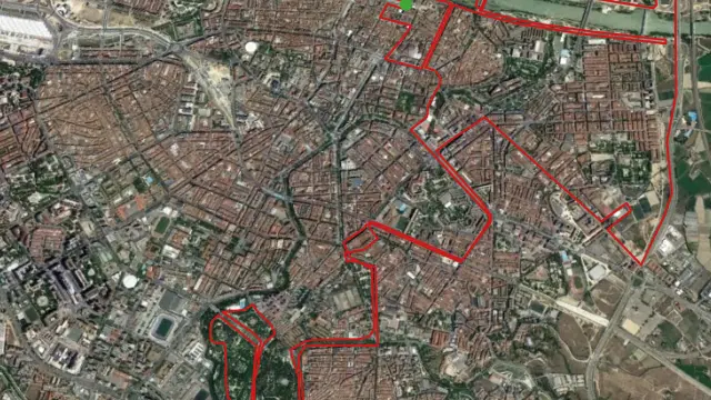 Así será el recorrido de la Maratón de Zaragoza 2017