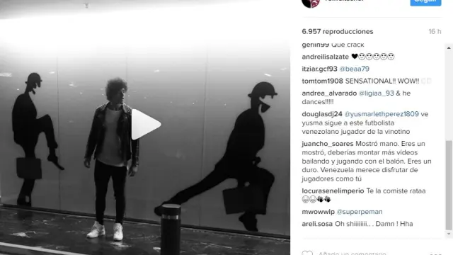 Vídeo publicado por Feltscher en su cuenta de Instagram.