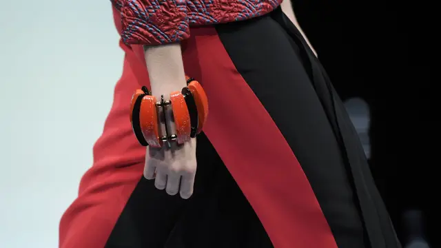 La falda-pantalón presentada por Giorgio Armani en su desfile de la Semana de la Moda de Milán.