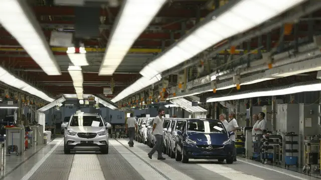 Producción del Opel Mokka X en Figueruelas