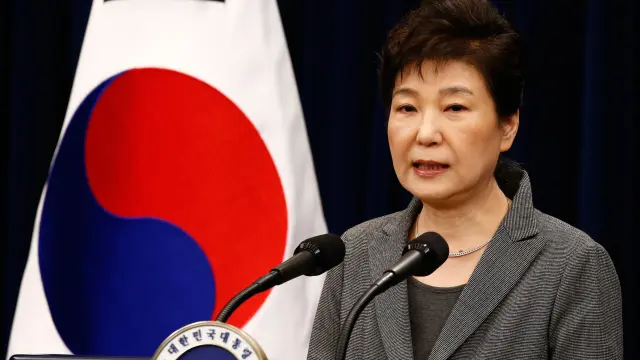 La presidenta surcoreana, Park Geun-hye.