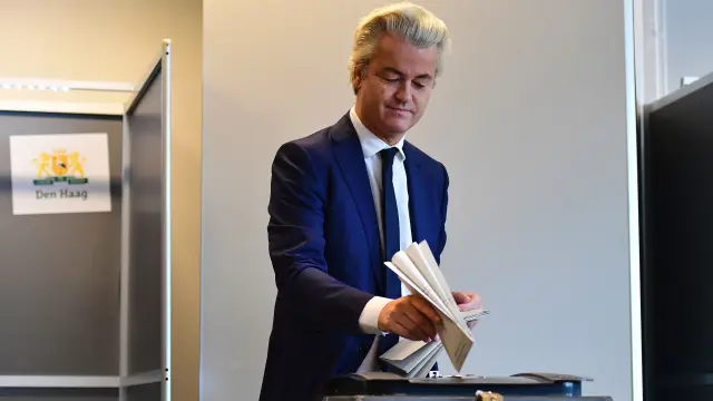 El líder de la extrema derecha holandesa, Geert Wilders.