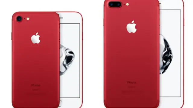 Apple saca a la venta un iPhone rojo y solidario
