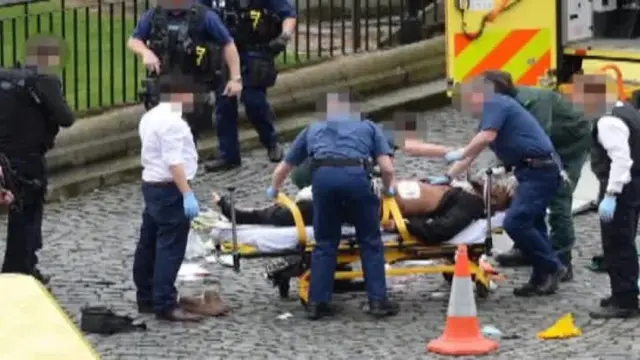 El terrorista del atentado de Londres, identificado como Khaled Massood.