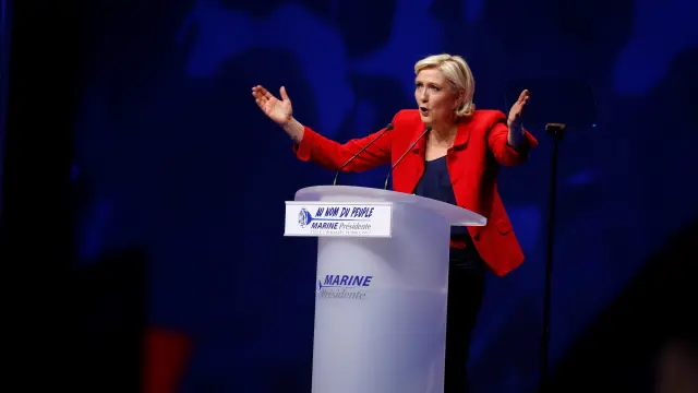 La candidata ultraderechista, Marine Le Pen, en una foto de archivo.